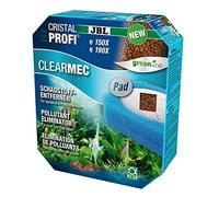 JBL ClearMec plus Pad CristalProfi e15/1900/1,2, Kit avec éliminateur de nitrites, Nitrates et phosphates pour CristalProfi e