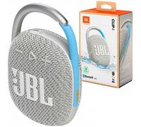 JBL Clip 4 Echo Enceinte portable stéréo Bleu, blanc 5 W