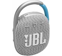 JBL Clip 4 Eco - Haut-parleur - pour utilisation mobile - sans fil - Bluetooth 5.1 - 5 Watt - blanc