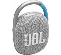 JBL Clip 4 Eco - Haut-parleur - pour utilisation mobile - sans fil - Bluetooth 5.1 - 5 watt - blanc