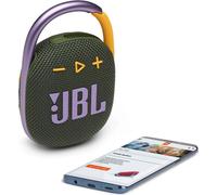 JBL Clip 4 Enceinte Bluetooth portable Verte Etanche 5W 10h Autonomie de la batterie