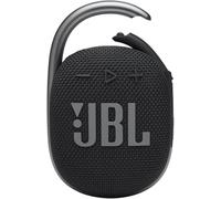 JBL Clip 4 : Haut-Parleur Portable avec Bluetooth, Batterie intégrée, Fonction étanche et Anti-poussière - Noir (JBLCLIP4BLKAM)