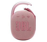 JBL Clip 4 Mini Enceinte Bluetooth Portable, 10 Heures de Lecture, Haut-Parleur pour la Maison, l'extérieur et Les Voyages, Rose, JBLCLIP4PINKAM, JBL Clip 4 Rose