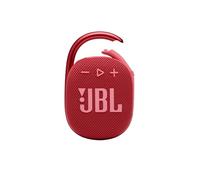 Jbl Clip 4 - Mini Haut-Parleur Bluetooth Portable, Grand Son et Basses puissantes, Mousqueton intégré, étanche IP67 et résistant à la poussière, 10 Heures de Lecture, Haut-Parleur pour la Maison,