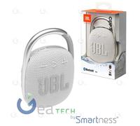 JBL Clip 4 Speaker Bluetooth Étui Portable Waterprood Et Dustproof IP67 Blanc