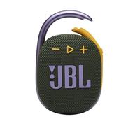 JBL Clip 4, Vert - Enceinte Portable Bluetooth 5.1 - Jusqu'à 10 Heures de Lecture - Étanche et résistante à la poussière - Comprend Un Haut-Parleur antibruit et Anti-écho
