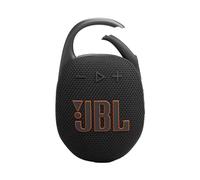 JBL Clip 5, Enceinte Bluetooth Ultra-Portable, Mousqueton intégré, Son Pro, Basses percutantes, 12 Heures d'autonomie, Fonction Playtime Boost, résistante à l'eau et à la poussière IP67, en Noir