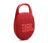 JBL Clip 5 Haut-Parleur Bluetooth Ultra Portable, étanche et résistant à la poussière, Mousqueton intégré, jusqu'à 12 Heures de Jeu, fabriqué en Partie avec des matériaux recyclés (Rouge)