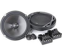 JBL Club 6500C Ensemble enceinte voiture à composants de 180 watts avec haut parleur voiture 16 - 17 cm Plus One, tweeter à dôme en soie et filtres, Noir