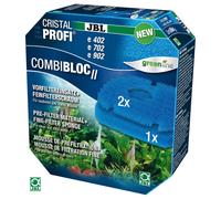 JBL Combibloc II Cristal Profi e4/7/902 Filtereinsätze 3er Set pour Aquarium