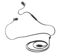 JBL Écouteurs filaires Tune 310 C – Hi-Res, son Pure Bass JBL, USB-C, câble plat, microphone – Noir