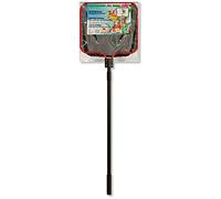 JBL Epuisette Bassin S, Mailles Fines (40 x 35cm), Manche Télescopique de 160 cm