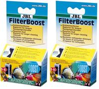 JBL FilterBoost, Bactéries pour optimiser la Performance du Filtre des Aquariums d'eau Douce et d'eau de mer, 25 ML (Lot de 2)