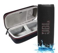 JBL Flip 6 Haut-parleur Bluetooth portable étanche, son puissant et basses profondes, étanchéité IPX7, 12 heures de lecture avec étui rigide Megen