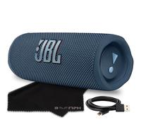 JBL Flip 6 Haut-parleur Bluetooth portable sans fil, étanche IP67 et batterie intégrée - Bleu - Solution complète en tissu de performance ultime pour votre expérience sonore en déplacement