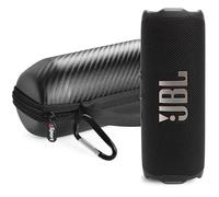 JBL FLIP 7 Ensemble d'enceintes portables étanches avec étui en fibre de carbone gSport (Noir)
