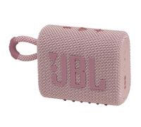 JBL Go 3 : Enceinte portable Bluetooth, batterie intégrée, fonction étanche et anti-poussière - Rose fuchsia