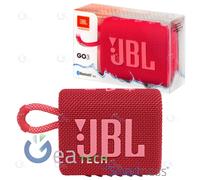 JBL Go 3 Speaker Bluetooth Waterproof IP67 Étui Haut-Parleur Portable Rouge