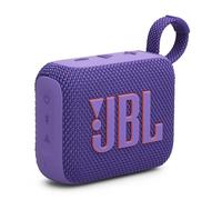 JBL GO 4, Enceinte Bluetooth ultra-portable, son JBL Pro, basses percutantes, 7 heures d'autonomie, fonction Playtime Boost, résistante à l'eau et à la poussière IP67, violet
