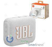 JBL Go 4 Speaker Bluetooth Waterproof IP67 Étui Haut-Parleur Portable Blanc