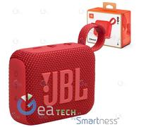 JBL Go 4 Speaker Bluetooth Waterproof IP67 Étui Haut-Parleur Portable Rouge