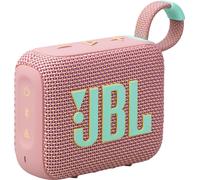 JBL GO 4 Ultra Portable Waterproof Speaker JBL GO 4 Bluetooth Speaker - pink, compact design with excellent sound, color options : black, blue, white