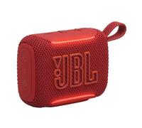 JBL GO 5 Enceinte Bluetooth Ultra-Portable avec JBL Pro Sound Puissant et Basses percutantes, appairage AirTouch, Conception étanche, 10 Heures d’autonomie, Rouge