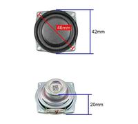 JBL-Haut-parleur de musique GO 2,réparation,1.5 "",42mm,2 pièces