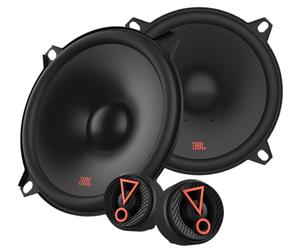 JBL Haut Parleur Voiture Stage3 507CF - Composant Système d'Enceinte Voiture 2 Voies de Harman Kardon - 135 Watts Baffle Pro Sound 13 cm (130 mm) sans Grille et tweeters séparés