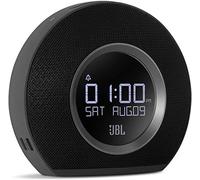 JBL Horizon - Enceinte radio réveil Bluetooth - Radio réveil avec lumière ambiante LED - Noir