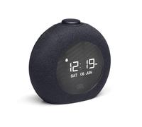 JBL Horizon2 - Enceinte radio réveil Bluetooth avec DAB/DAB+ et FM - Radio réveil avec lumière ambiante - Noir