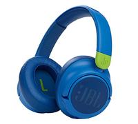 JBL JR 460NC Casque Supra-auriculaire sans Fil pour Enfants, jusqu'à 30 Heures de Lecture et Son JBL Safe - Bleu