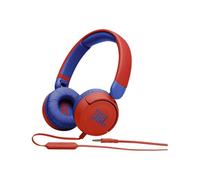 JBL Jr310 - Écouteurs avec micro - sur-oreille - filaire - jack 3,5mm - rouge