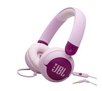 JBL Junior 320, Wired On-Ear Headphones for Kids with Built-In Mic, JBL Safe Sou