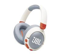 JBL Junior 470 NC, Casque Supra-auriculaire sans Fil pour Enfants, Blanc | Bluetooth 5.3, Réduction Active du Bruit, Micro Intégré, 50 h d'autonomie, JBL Safe Sound, Coussinets Confortables