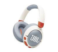 Casque circum-auriculaire sans fil Junior 470NC pour enfants avec réduction active du bruit Blanc Gris et Orange