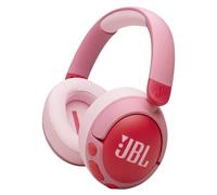 JBL Junior 470NC - Écouteurs avec micro - circum-aural - Bluetooth - sans fil, filaire - Suppresseur de bruit actif - jack 3,5mm - rose