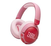 JBL Junior 470NC - Écouteurs avec micro - circum-aural - Bluetooth - sans fil, filaire - Suppresseur de bruit actif - jack 3,5mm - rose