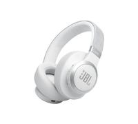 JBL LIVE 770NC - Écouteurs avec micro - circum-aural - Bluetooth - sans fil, filaire - Suppresseur de bruit actif - jack 3,5mm - blanc