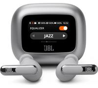JBL Live Beam 3 écouteurs intra-auriculaires sans fil argentés