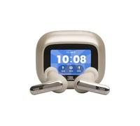 JBL Live Beam 4, Écouteurs sans Fil avec Réduction de Bruit Adaptative, 48 h d’autonomie, Son JBL Signature Haute résolution, Étanchéité IP55, Smart Charging Case, Champagne