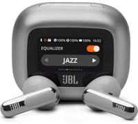 JBL Live Flex 3, sans fil, 20 - 40000 Hz, appels/musique/sports/quotidien, 72,7 g, casque, argent