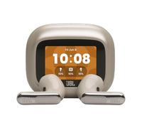 JBL Live Flex 4, Écouteurs sans Fil avec Réduction de Bruit Adaptative, 40 h d’autonomie, Son JBL Signature Haute résolution, Étanchéité IP54, Smart Charging Case, Champagne