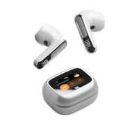 JBL Live Flex 4, Écouteurs sans Fil avec Réduction de Bruit, Argent | Bluetooth 6.0, 50 heures d’autonomie, Résistance à l’eau IP54, Smart Charging Case