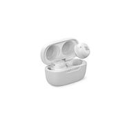 JBL LIVE FREE NC+ TWS - Écouteurs véritablement sans fil à Réduction de Bruit active avec étui de recharge - Étanches à l’eau - Jusqu’à 21 hrs d’écoute combinée - Blanc
