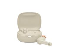 JBL LIVE PRO+ TWS - Ecouteurs bluetooth sans fil - Réduction de Bruit adaptative et technologie Smart Ambient - Etui de recharge inclus - Jusqu’à 28 hrs d’écoute combinée - Beige