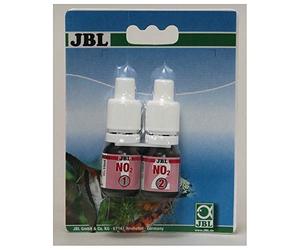 JBL NO2 Nitrit Recharge, Test rapide pour déterminer la teneur en nitrites dans les aquariums d'eau douce ou d'eau de mer et dans les bassins