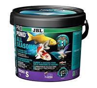 JBL Nourriture standard pour Koïs, Bâtonnets Alimentaires Flottants, Nourriture de saison, ProPond All Seasons, Taille: S, 1,0 kg