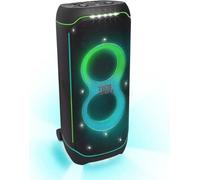 JBL PartyBox Ultimate - Haut-parleur puissant avec Bluetooth et Wifi - Son JBL Pro avec effets lumineux - Résistant à l'eau et avec des roues pour un transport facile - Noir