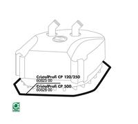 JBL M138689 CP 120/250 Pump Head Rubber Gasket, 1000 g